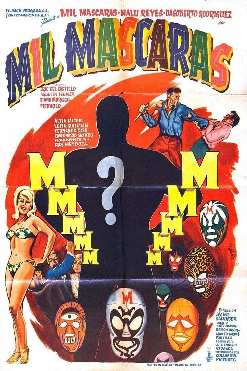 Mil Máscaras постер