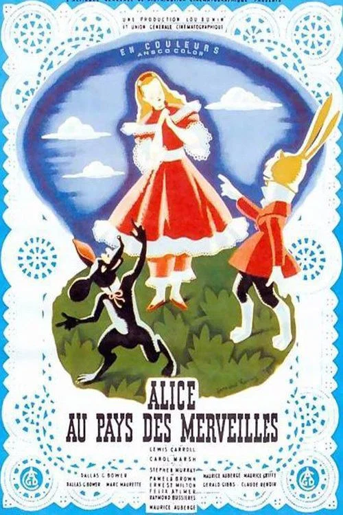 Alice au pays des Merveilles постер