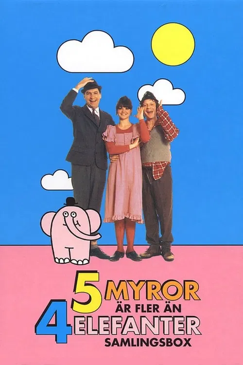 Fem myror är fler än fyra elefanter постер