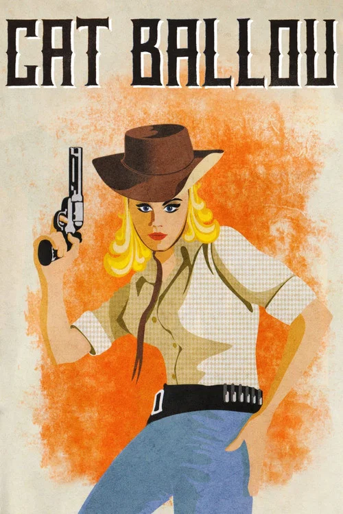 Cat Ballou постер