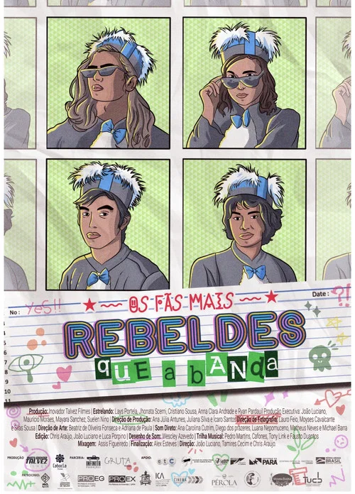 Os Fãs Mais Rebeldes Que A Banda постер