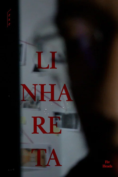Linha reta постер