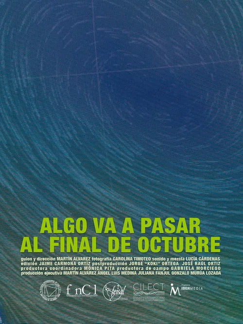 Algo va a pasar al final de octubre постер
