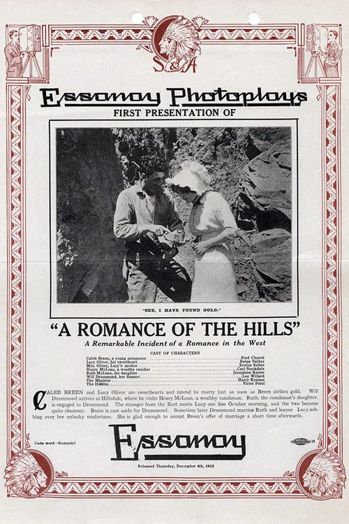 A Romance of the Hills постер