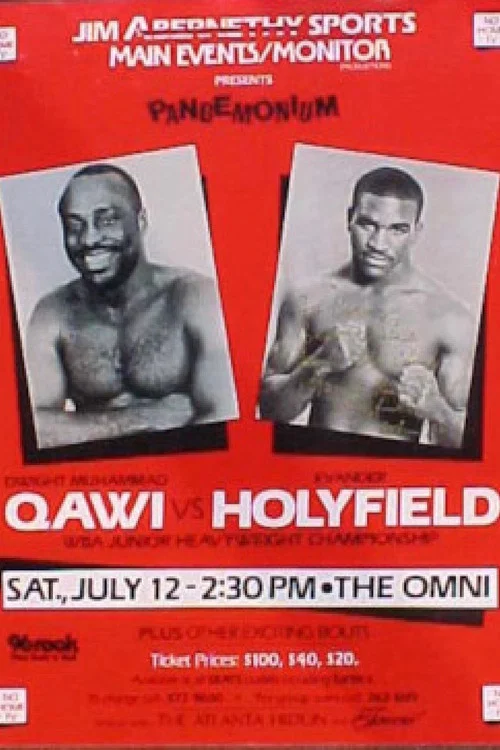 Dwight Muhammad Qawi vs. Evander Holyfield постер