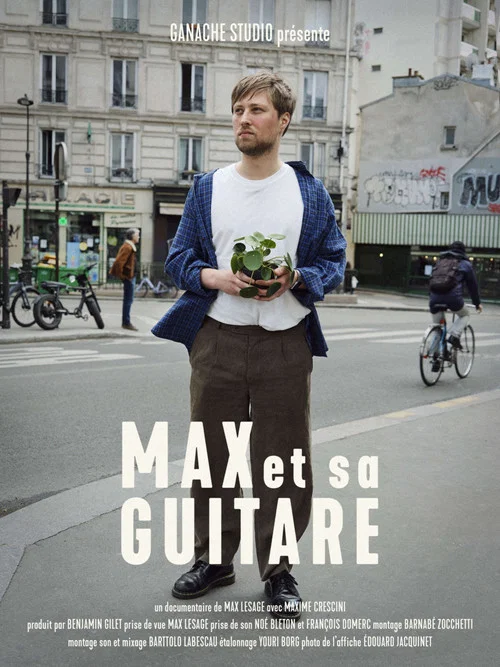Max et sa guitare постер
