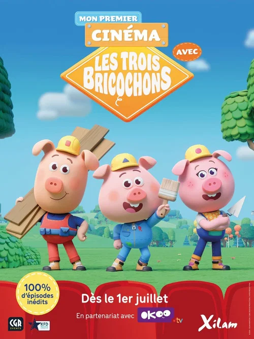 Les trois bricochons постер