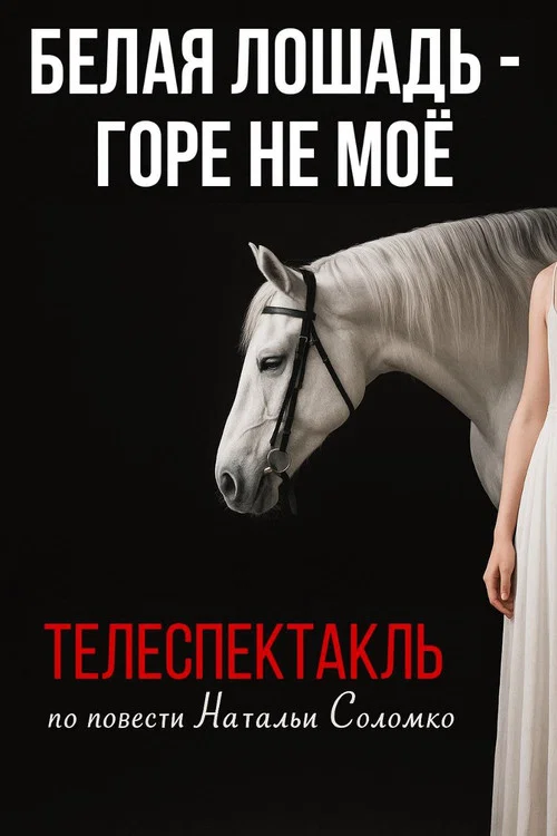Белая лошадь - горе не моё постер