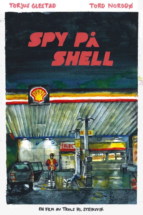 Spy på Shell постер