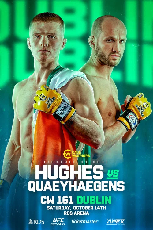 Cage Warriors 161: Dublin постер