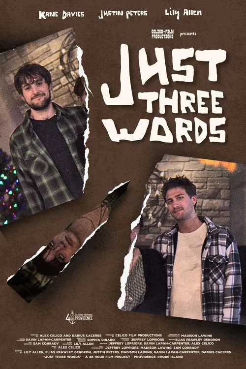 Just Three Words постер