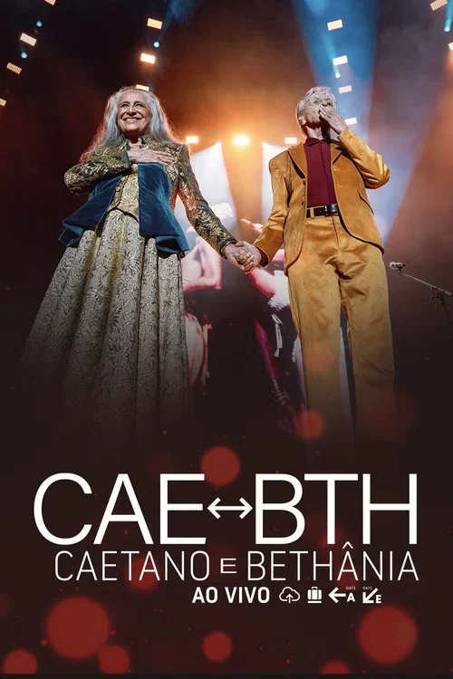 Caetano e Bethânia Ao Vivo постер