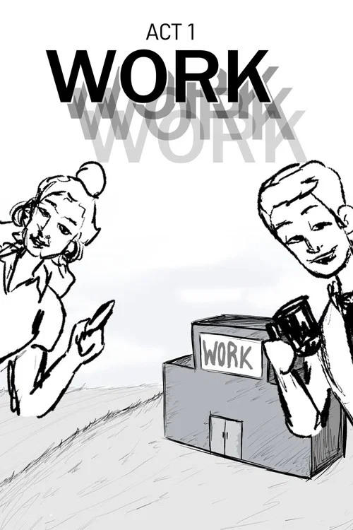 WORK act 1 постер