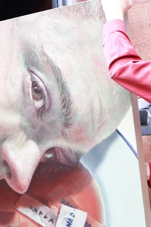 Four Paintings by Edward Povey: Stories we are made of постер