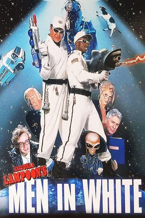 Люди в белом постер