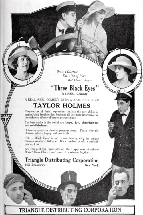 Three Black Eyes постер