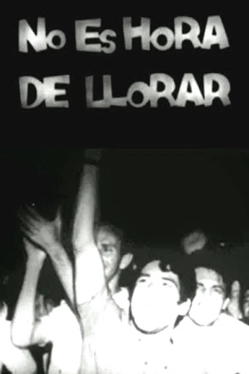 No es hora de llorar постер
