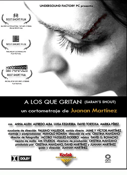 A los que gritan постер