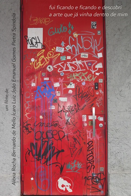 fui ficando e ficando e descobri a arte que já vinha dentro de mim постер