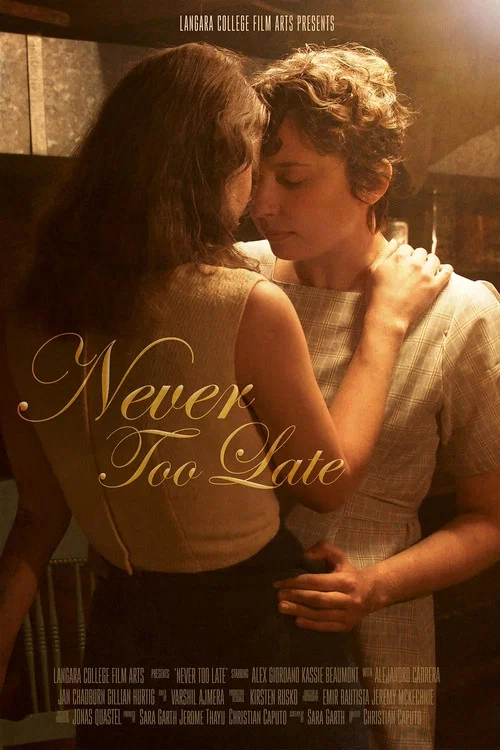 Never Too Late постер