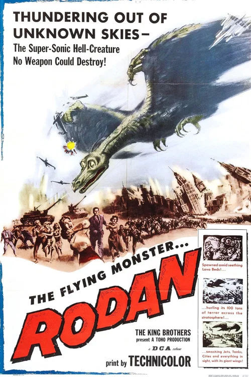 Rodan! The Flying Monster постер