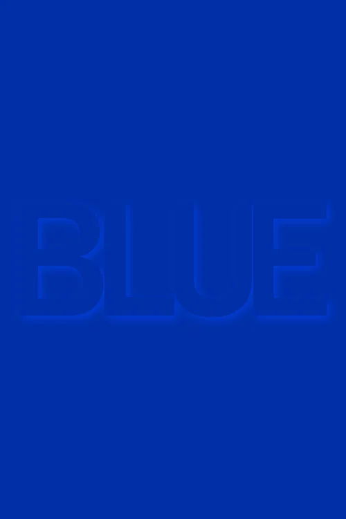 Blue постер
