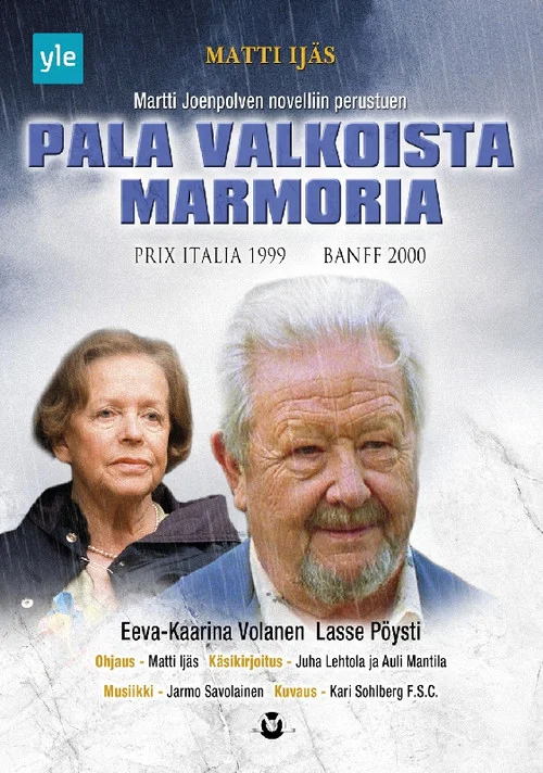 Pala valkoista marmoria постер