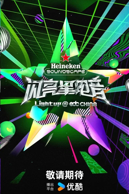 闪亮星电音 постер