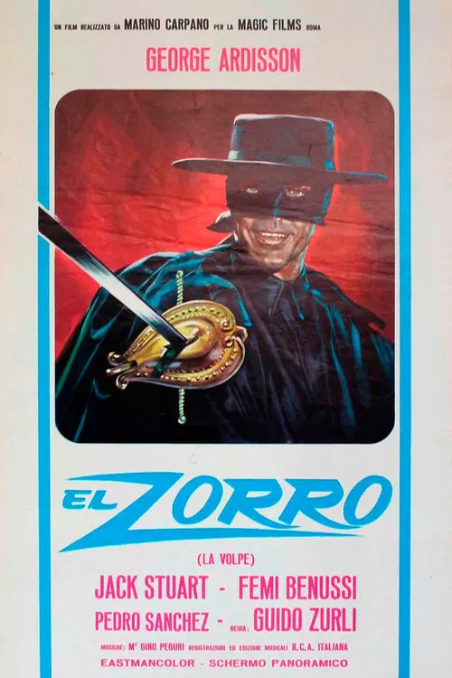 El Zorro постер