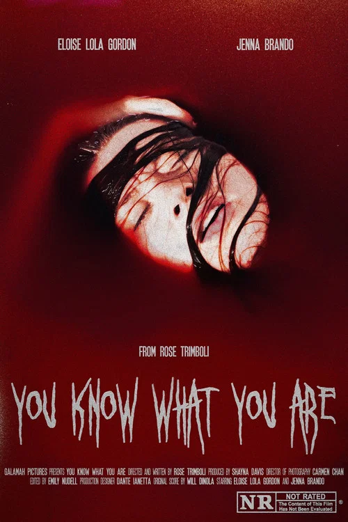 You Know What You Are постер