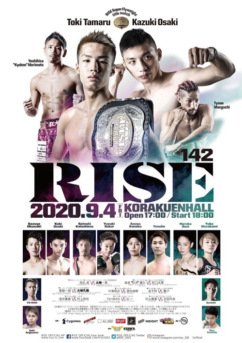 RISE 142 постер