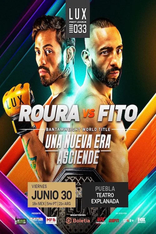 LUX Fight League 33 постер