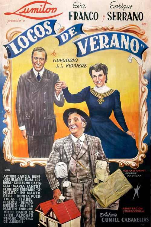 Locos de verano постер