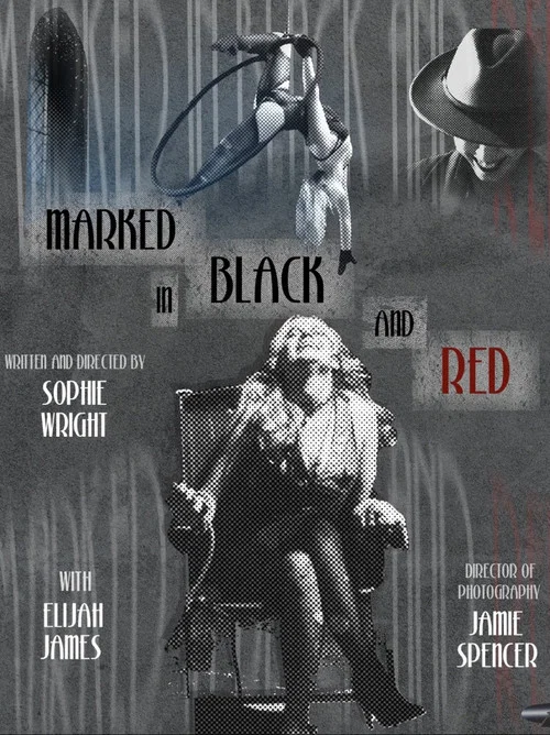 Harley and Joker: Marked in Black and Red постер