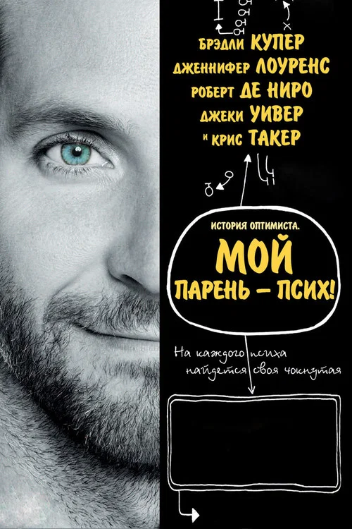 Мой парень – псих постер