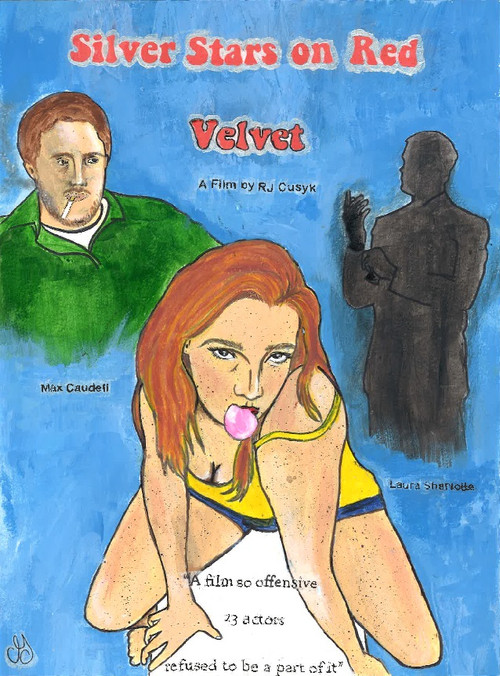 Silver Stars on Red Velvet постер