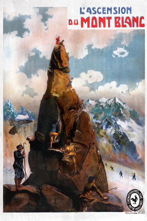 L'Ascension du Mont Blanc постер