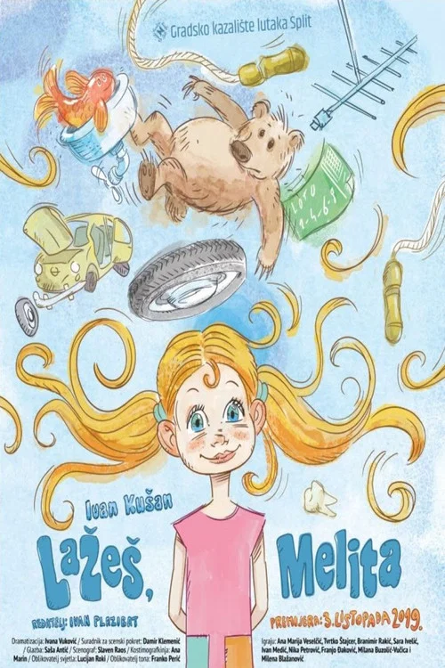 Lažeš, Melita постер