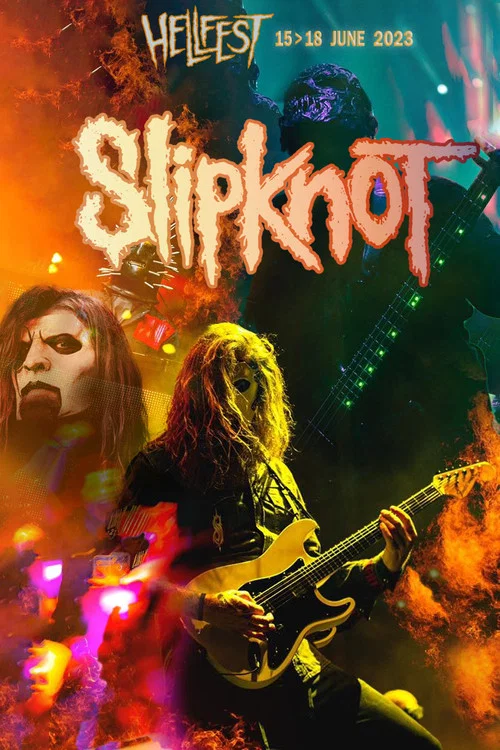 Slipknot - Hellfest 2023 постер