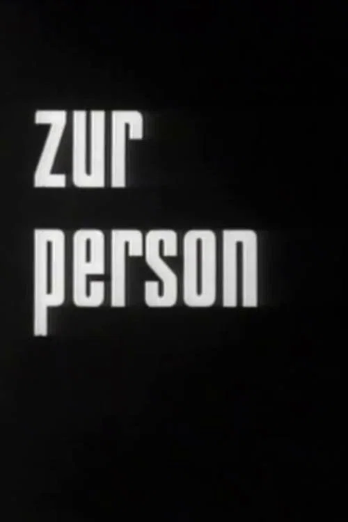 Zur Person постер