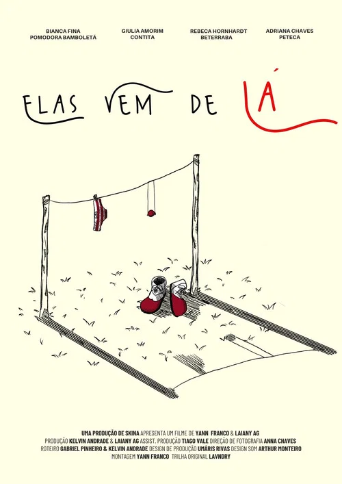 Elas vêm de LÁ постер