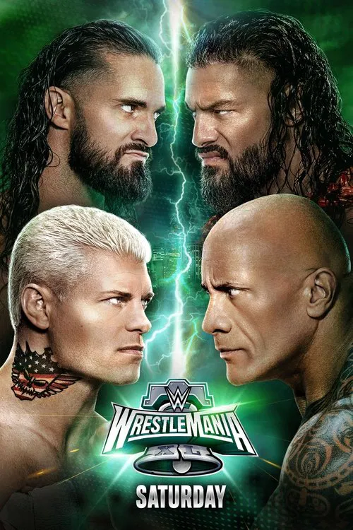 WrestleMania XL Saturday постер
