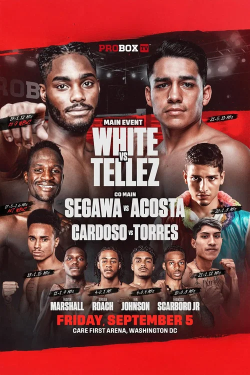 Jordan White vs. Rene Tellez Giron постер