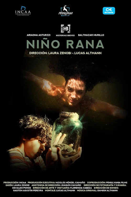 Niño rana постер