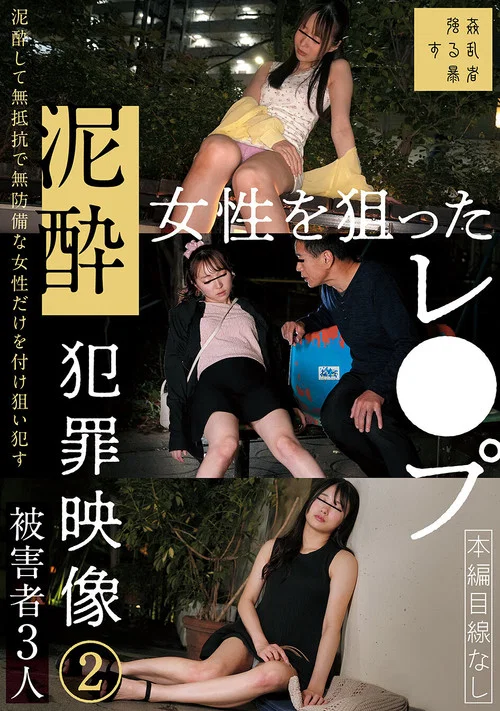 泥酔女性を狙ったレ●プ犯罪映像② постер