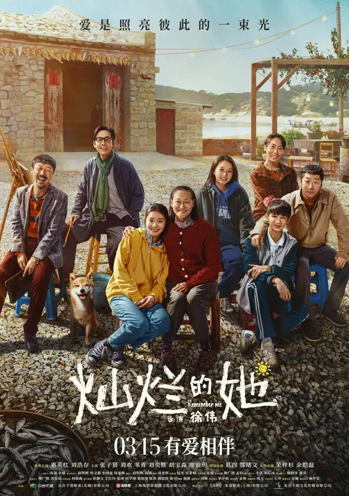 灿烂的她 постер