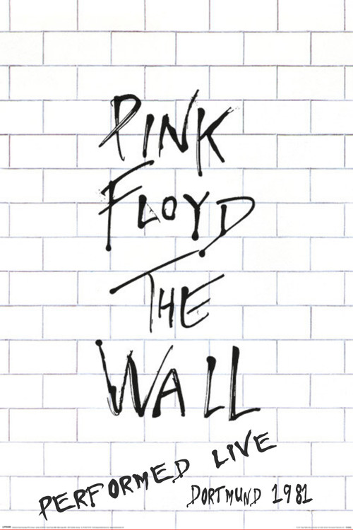 Pink Floyd Live Dortmund 1981 постер