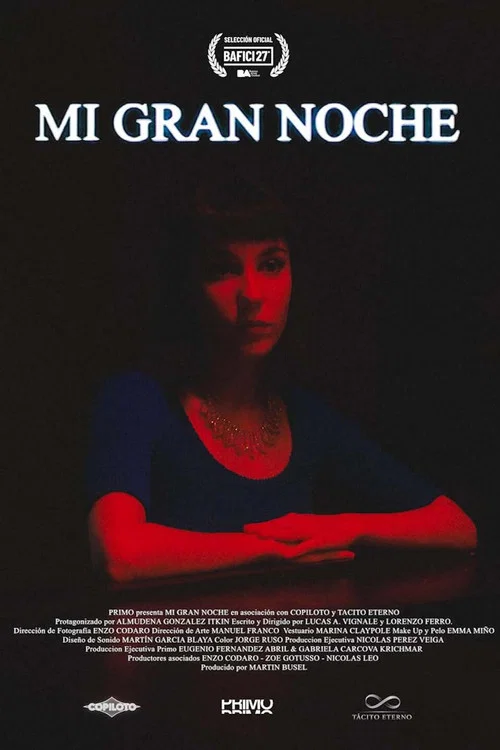 Mi gran noche постер