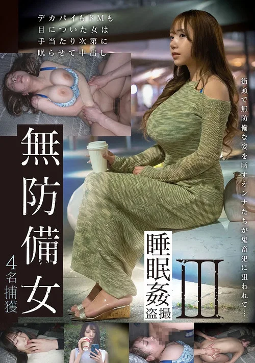 GEBB-025 【推定Jカップ爆乳女編】無防備女 睡眠姦盗撮 постер