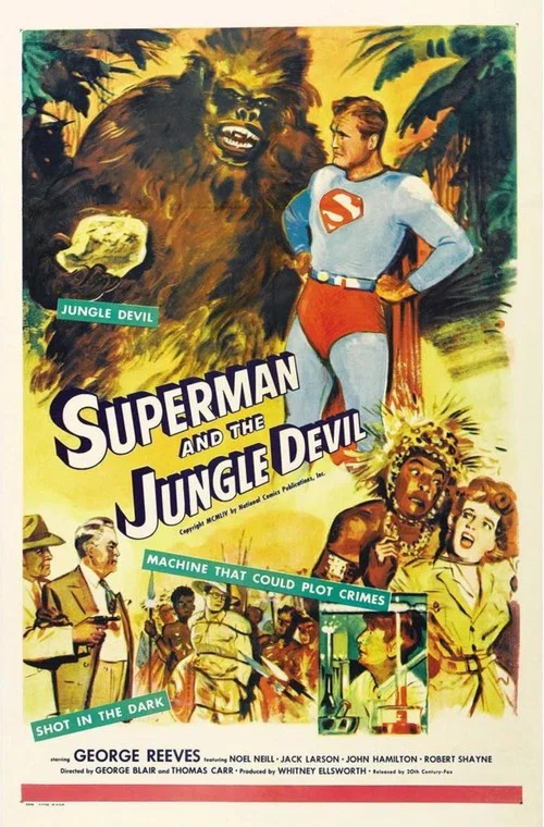 Superman and the Jungle Devil постер